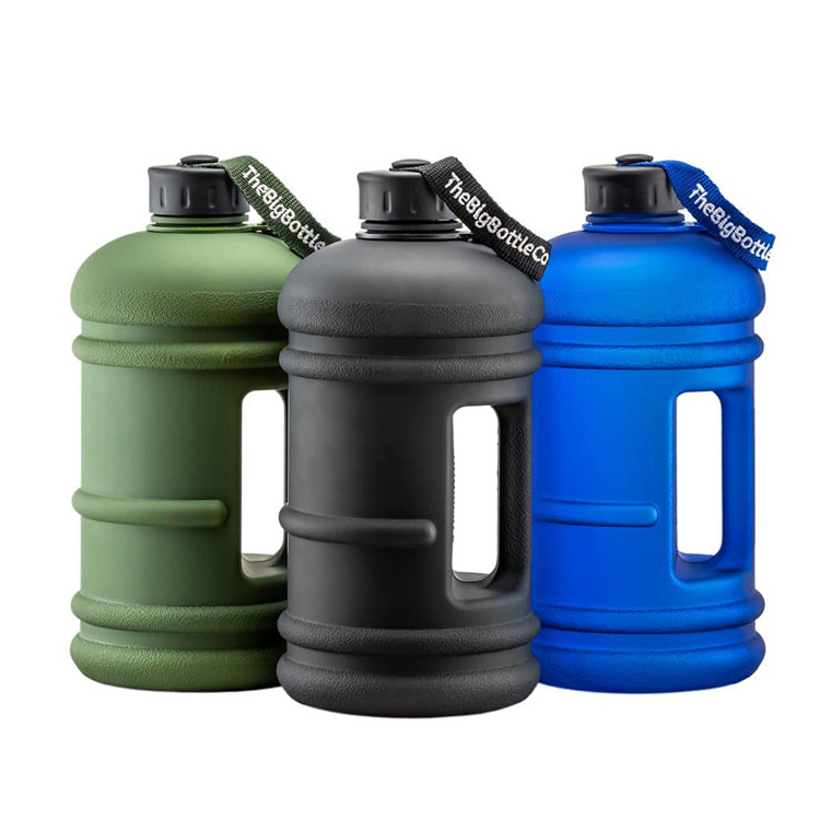 China Supplier GENSYU Free Body Building Custom Logo Printing 1 Gallon Plastic Water Bottle