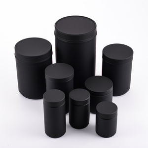 High quality 20 oz HDPE wide mouth plastic black soft touch bottles