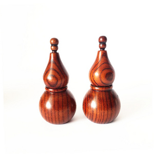 Classical Hot Sell Gourd-shaped Handmade Wooden Stand Toothpick  Holder