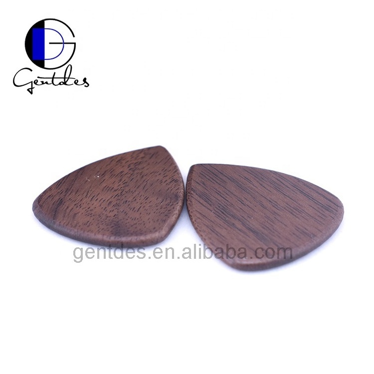 Gentdes Jewelry  Wood Guitar Pick Custom Logo Engrave