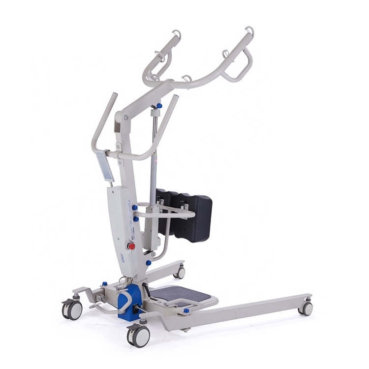 Rehabilitation Equipment Steel Stand Up Lift Adjustable Patient Hoist Electric Patient Lift For Handicapped