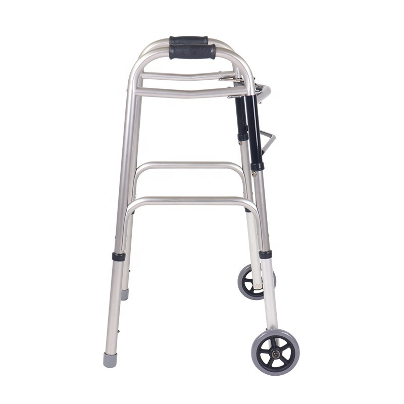 Elderly Care Foldable Sit To Stand Walker Adult Multifunctional Walker Aids Medical Walker For Rehabilitation Disabled