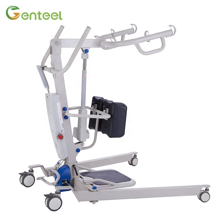 Rehabilitation Equipment Steel Stand Up Lift Adjustable Patient Hoist Electric Patient Lift For Handicapped