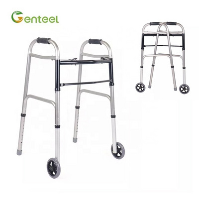 Elderly Care Foldable Sit To Stand Walker Adult Multifunctional Walker Aids Medical Walker For Rehabilitation Disabled