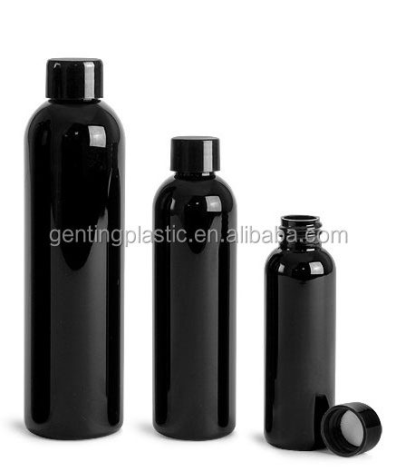 4oz Black PET Ink Bottles Glue Bottles with Black Twist Top Caps,cosmetic packaging,sprayer bottle pump