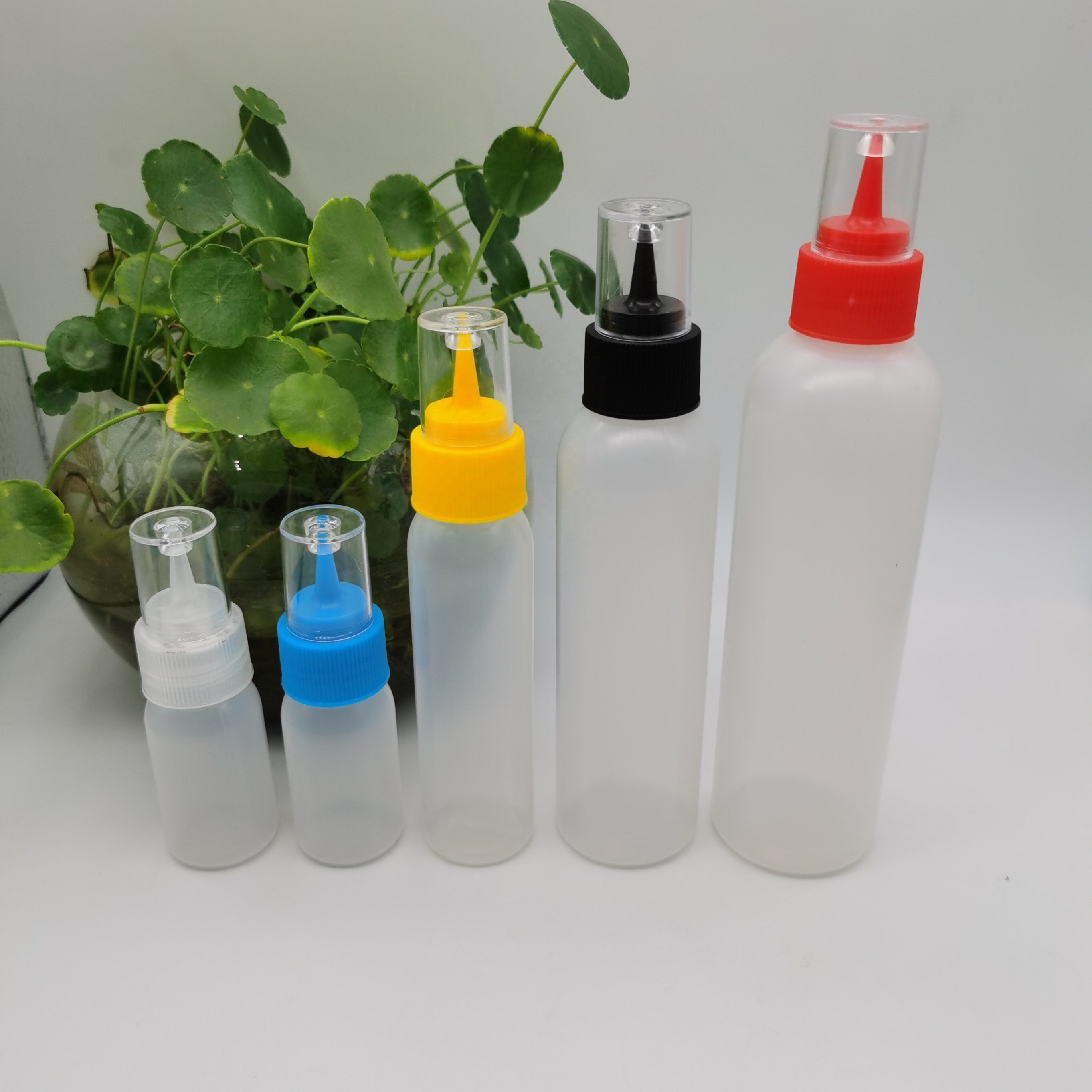 Custom Empty Hdpe Ldpe Glue Squeeze Bottle 120Ml Small Empty Super Glue Bottle