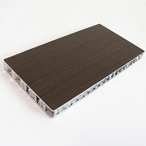 aluminum honeycomb core panel Curtain wall ceiling soundproof aluminum honeycomb panel heat insulation wood grain