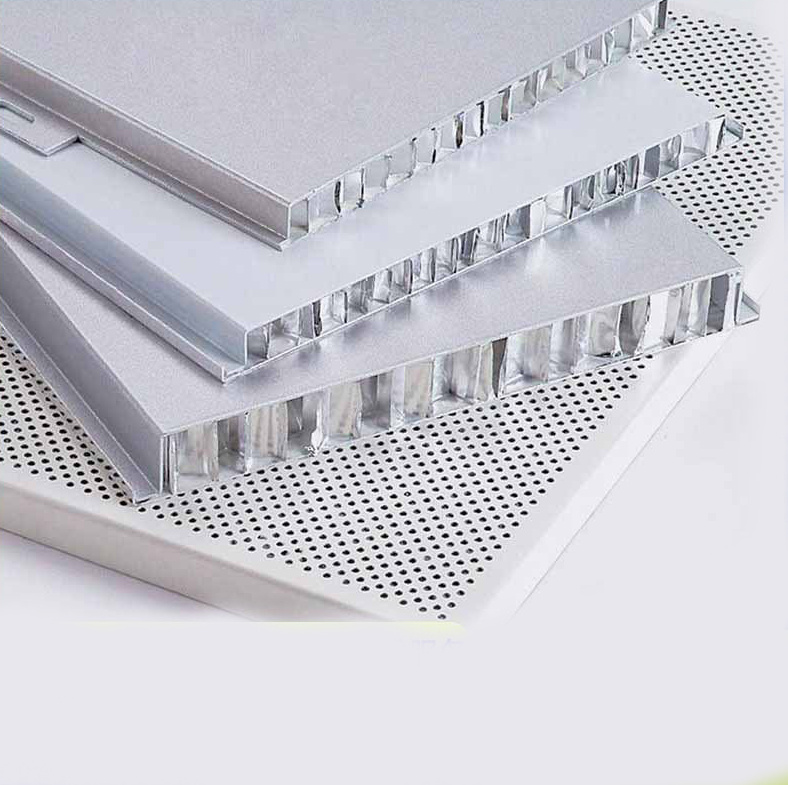 aluminum honeycomb core panel Curtain wall ceiling soundproof aluminum honeycomb panel heat insulation wood grain