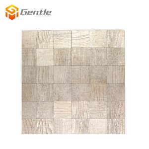 Antiskid Square Silver Wall Mosaic Backsplash Tile For Kitchen Marble Square Peel And Stick Tile