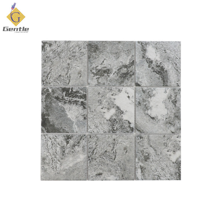 Foshan Stone Texture Ceramic Mosaic Tile Decorative Kitchen Backsplash 300*300mm