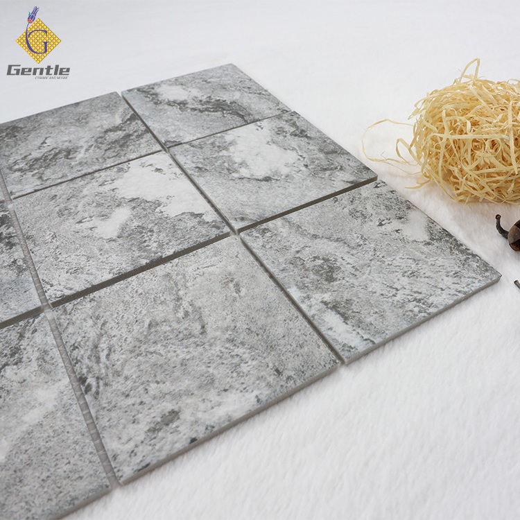 Foshan Stone Texture Ceramic Mosaic Tile Decorative Kitchen Backsplash 300*300mm