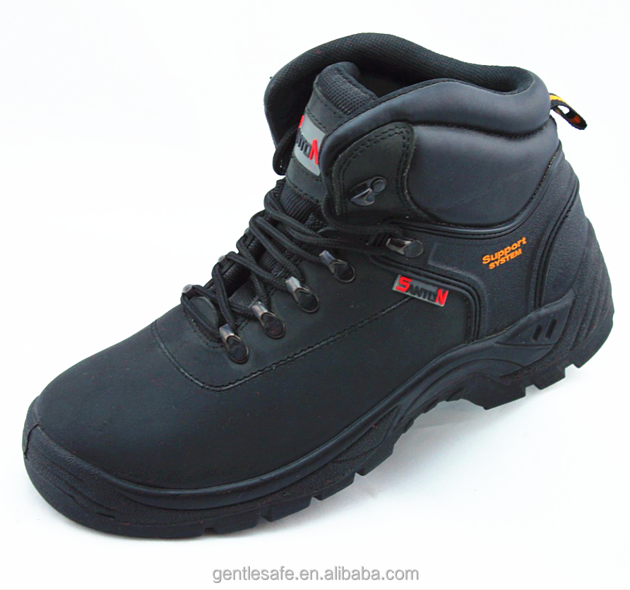 GT6430 Hot selling nubuck leather steel toe safety boots