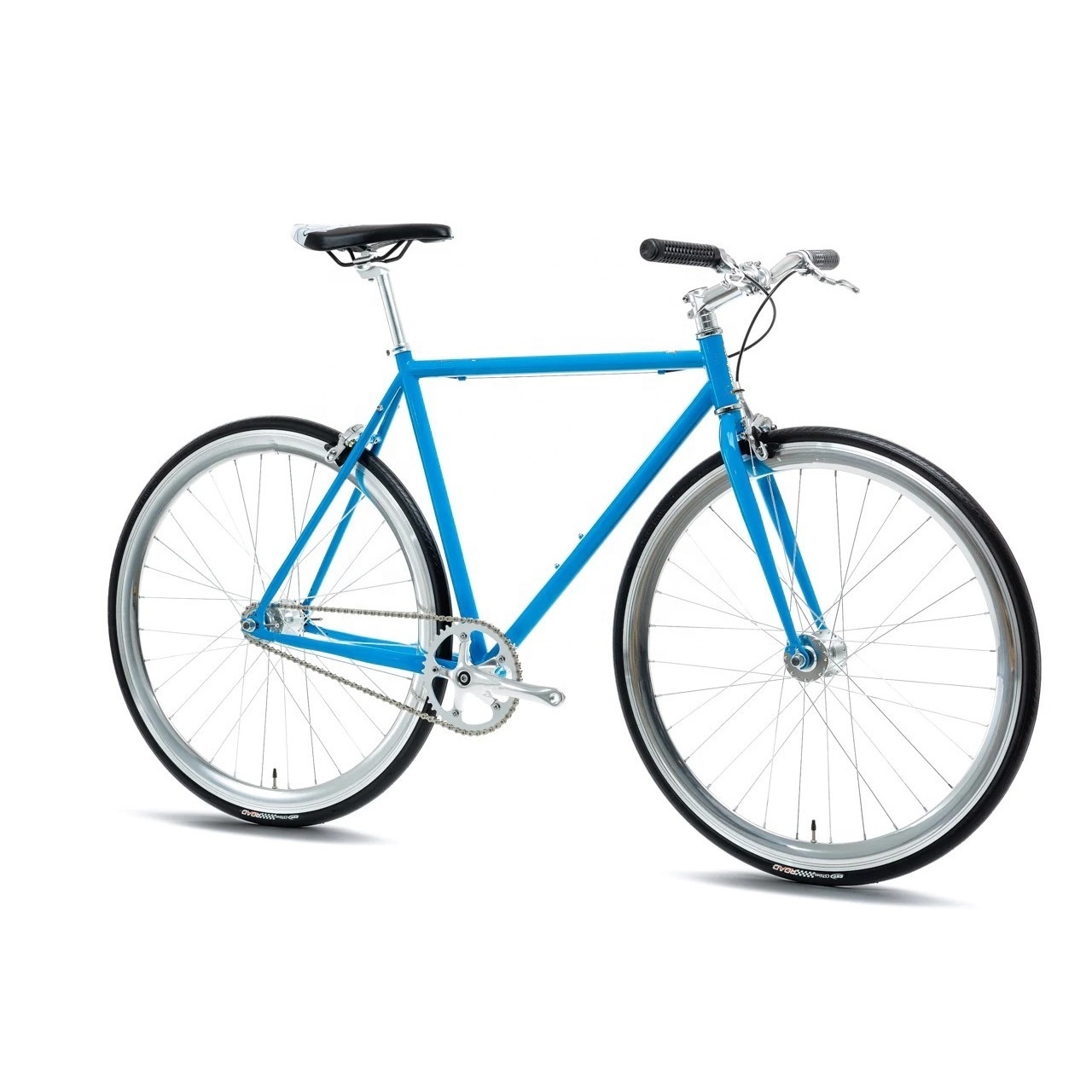 Cheap adult single speed bike unisex fixed gear bike city bicycle fixie bike with flip flop hub high quality 700c parts