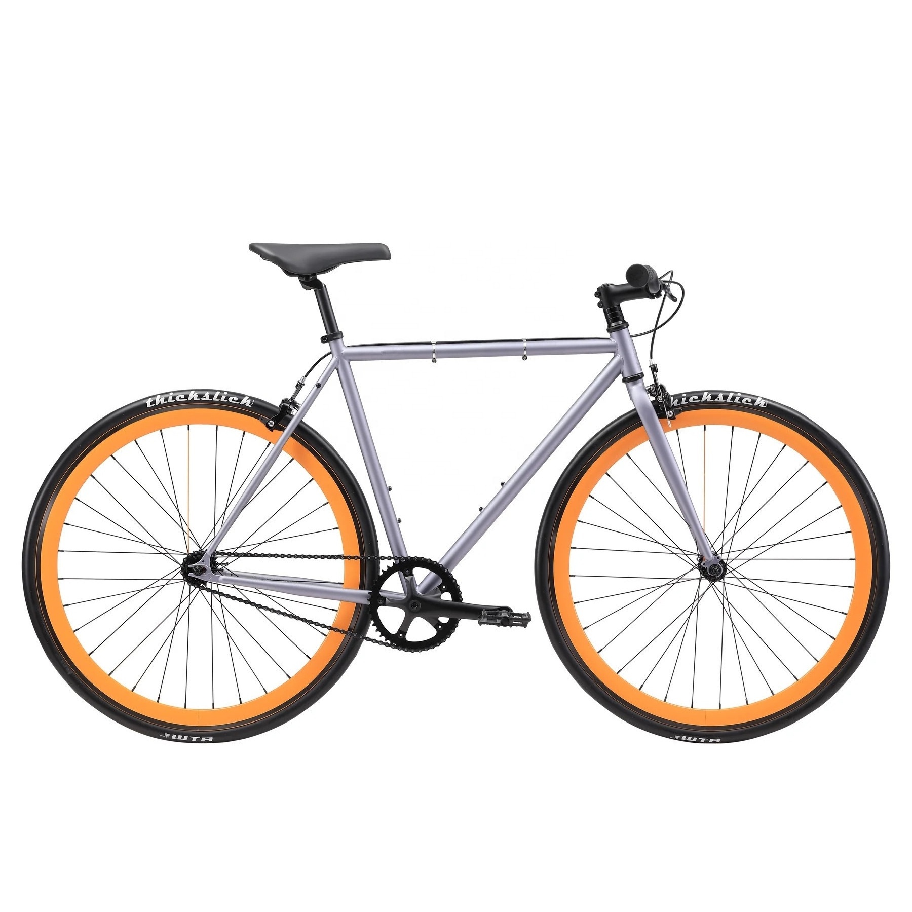 Fast Shipping Colorful Fixed Gear Road Bicycle Single Speed Flip Flop Hub 700C Urban City Bicycle For Men