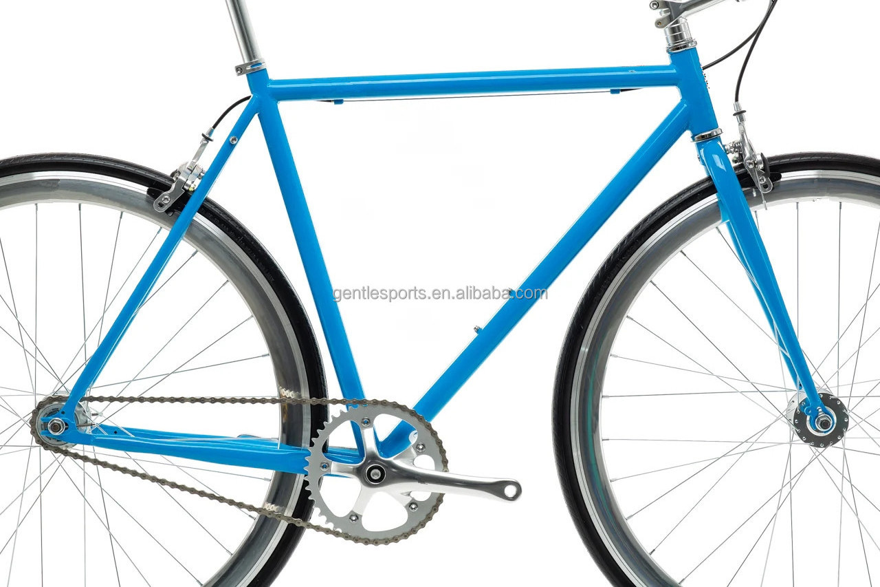 Cheap adult single speed bike unisex fixed gear bike city bicycle fixie bike with flip flop hub high quality 700c parts