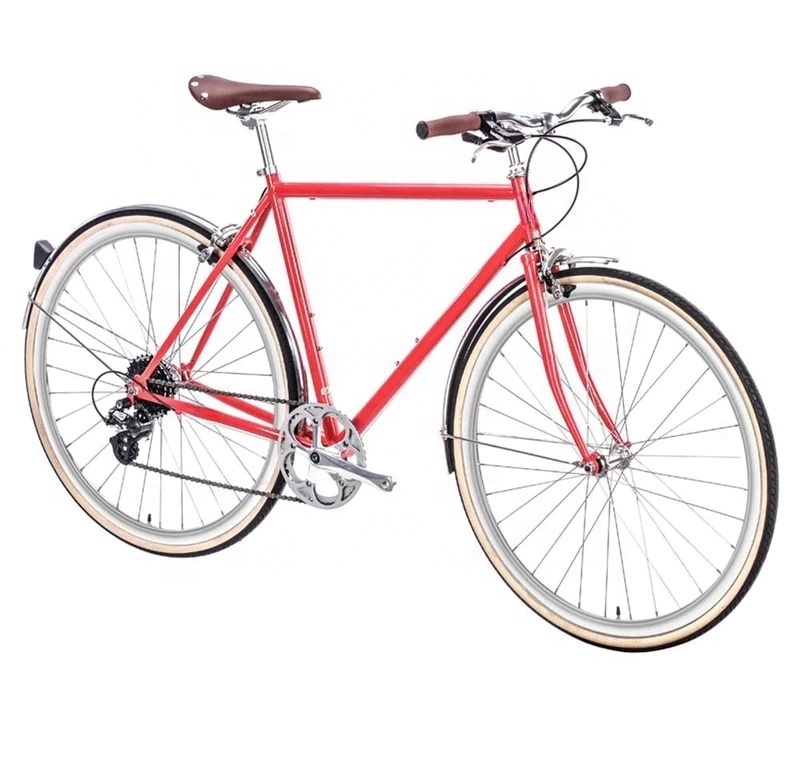 Hot sale lady good quality cheap old style city bike wholesale steel frame 28 inch women city bicycle from factory