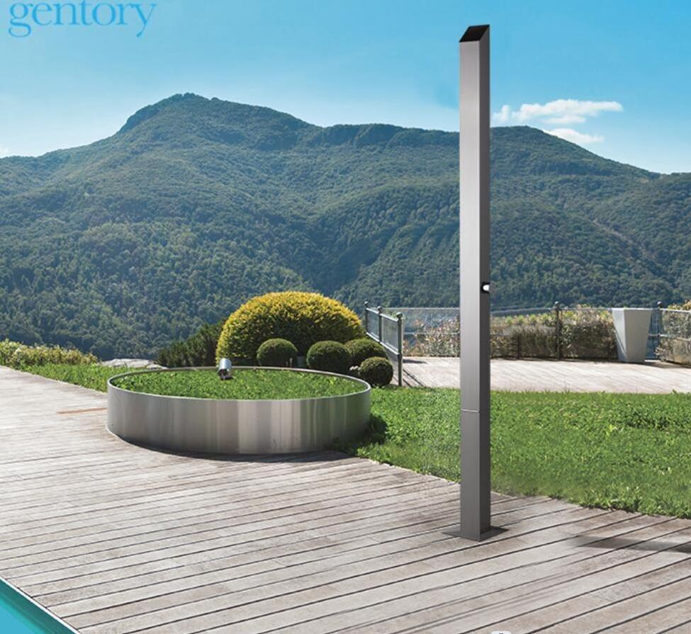 Stainless Steel Stand Outdoor Shower Panel Swimming Pool Outdoor Rainfall Shower S305