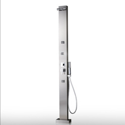 S002 Gentory pool outdoor shower panel price stainless steel outdoor shower stand pool shower