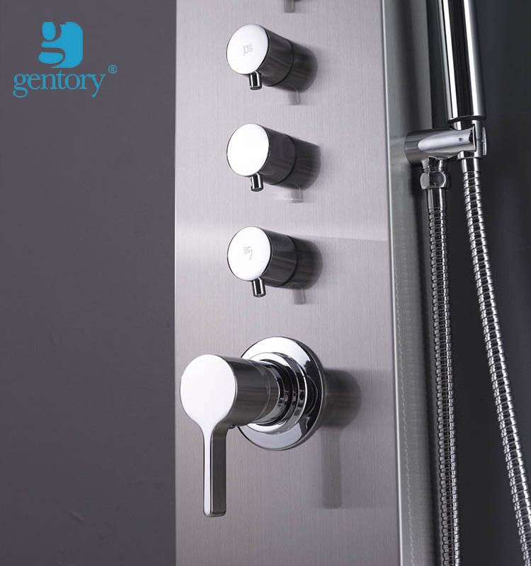 cUPC Brass bathroom accessories With Acupuncture Massage Jets Shower Panel SA107