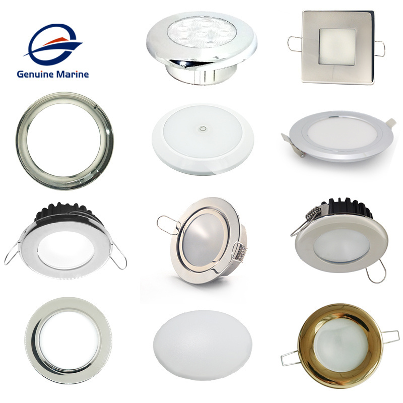 Genuine Marine Ceiling LED Light 24v Boat Interior Lights Marine RV Caravan Downlight