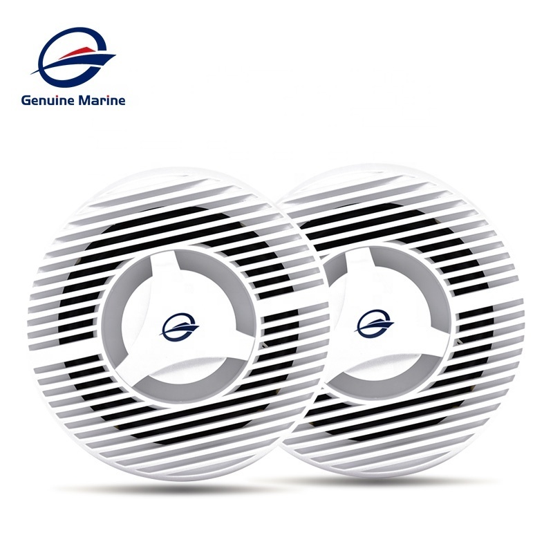 Genuine Marine Boat Accessories 100W Waterproof Marine Stereo 1 Pair Car Speakers 6.5 inches 2-way