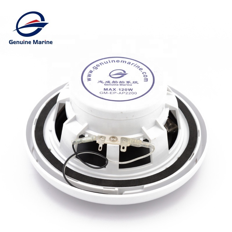 Genuine Marine Boat Accessories 100W Waterproof Marine Stereo 1 Pair Car Speakers 6.5 inches 2-way