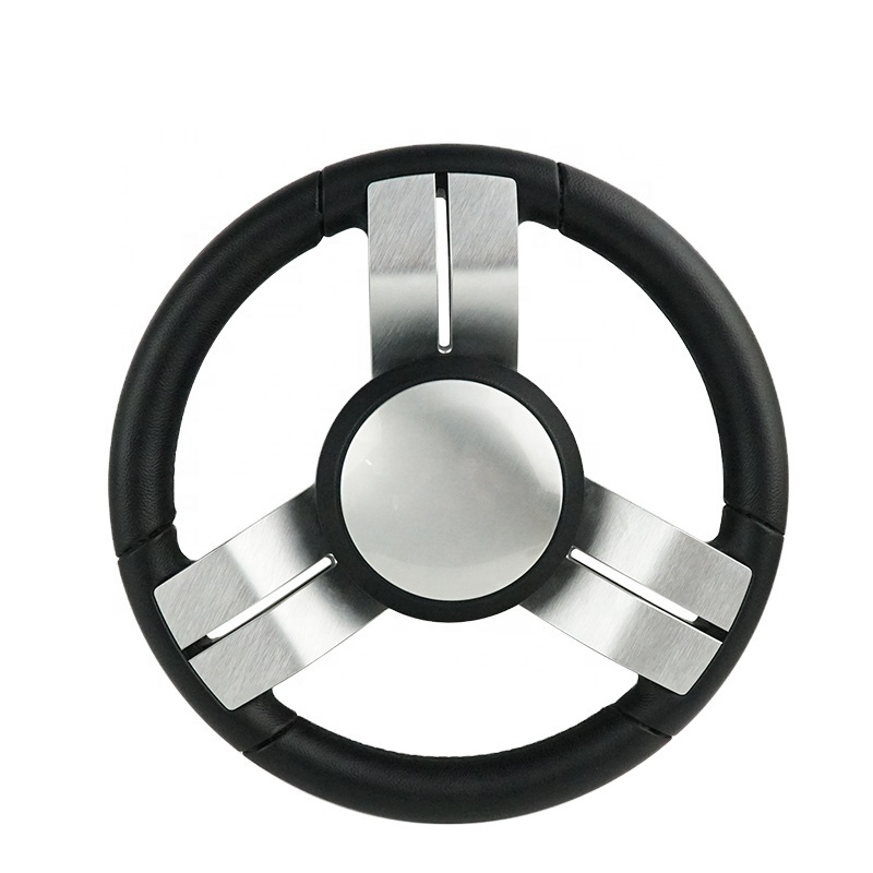 Genuine Marine Luxury Boat Stainless Steel Steering Wheel Hydraulic Ship Steering Wheel