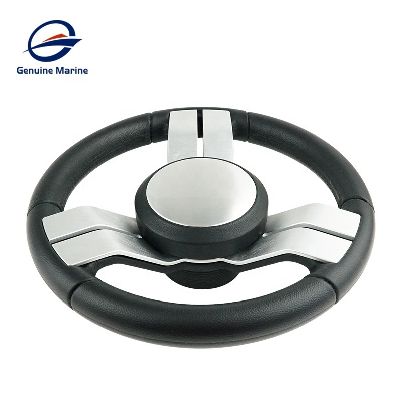 Genuine Marine Luxury Boat Stainless Steel Steering Wheel Hydraulic Ship Steering Wheel