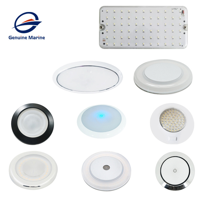 Genuine Marine Ceiling LED Light 24v Boat Interior Lights Marine RV Caravan Downlight