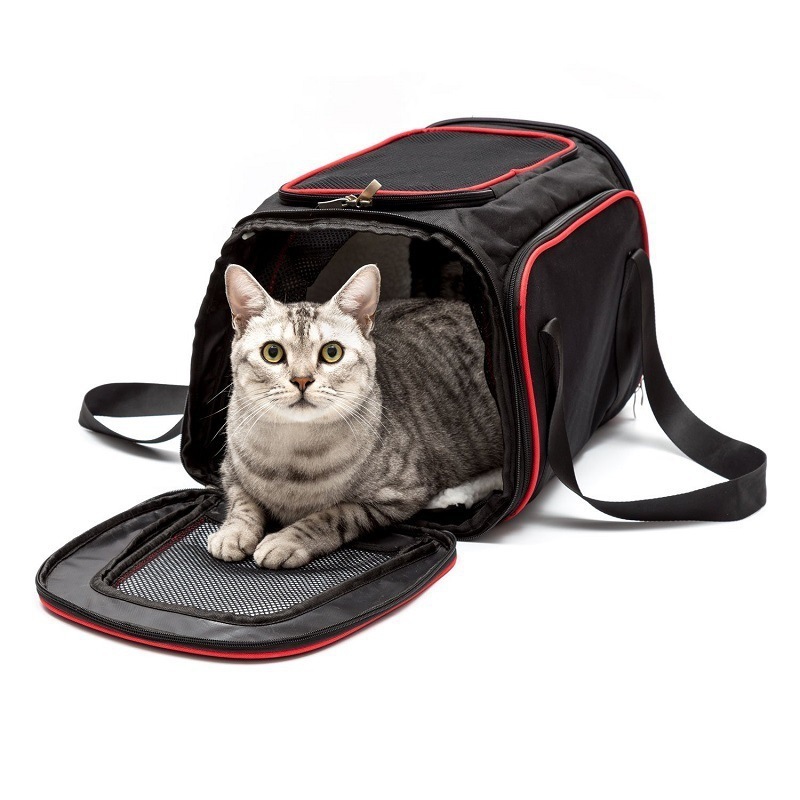 Pet Carrier Designed for Cats Small Dogs Kittens Puppies Pet Travel Carrying Handbag for Outdoor Travel Walking Hiking