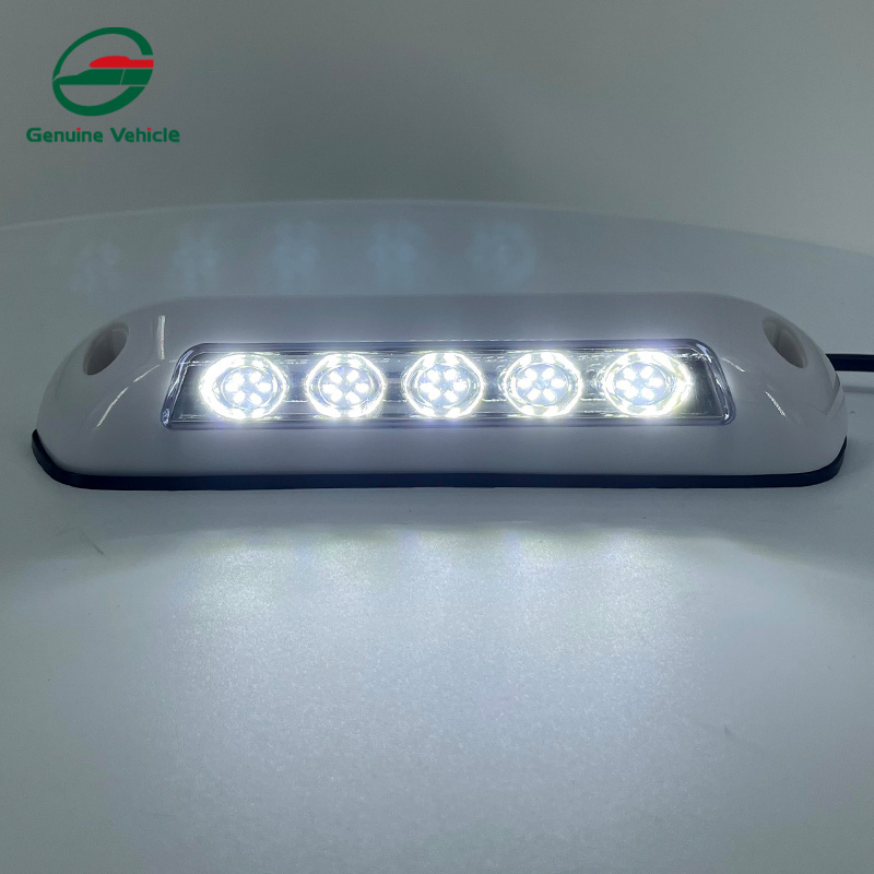 Genuine Vehicle 12V RV Caravan Waterproof Exterior Cool White LED Awning Lights For Camper Porch Utility Light