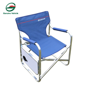 Genuine Vehicle Camper Van Outdoor Accessories Adjustable Relax Reclining Metal Lightweight Folding Camping Chair