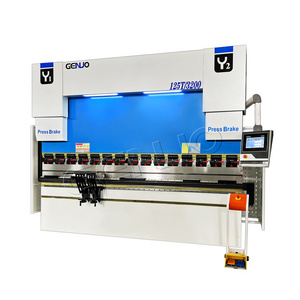 Electric Servo wc67y 3200mm sheet metal hydraulic press brake 80t CNC bending machine price