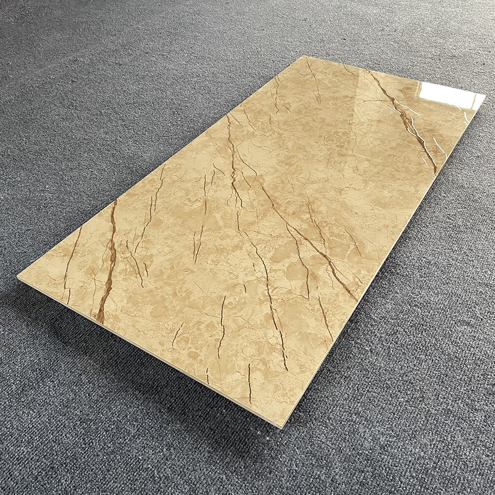 Quality Ceramic Tiles 60 X 120 Gold Marble Floor Tiles For Living Room