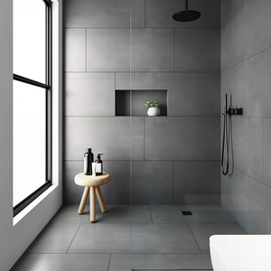 Bathroom 30x60 Matt Natural Grey Ceramic Porcelain Wall Tiles 30x60 Cm Decorative