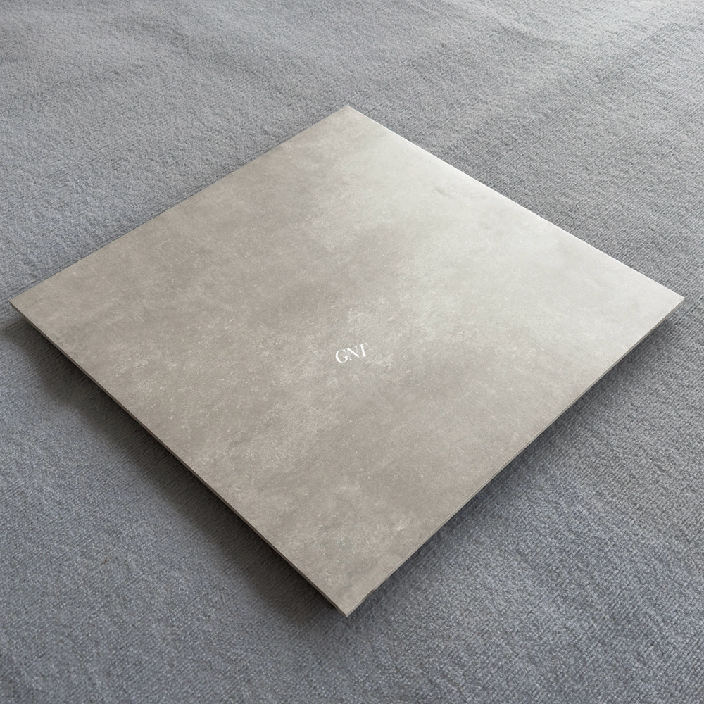 60 X 60 Anti Slip Concrete Porcelain Floor Tiles Grey For Kitchen