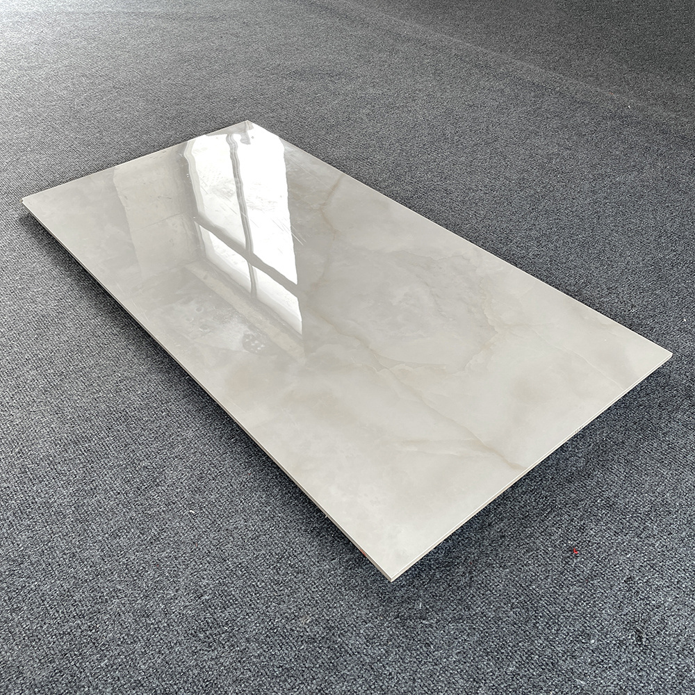 Gloss 600x1200 Mm Glazed Porcelain Polished Floor Tiles For Living Room