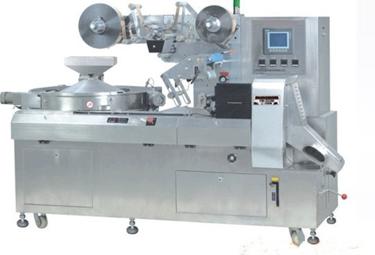 Wear-resisting double twist small caramel toffee candy wrapping machine