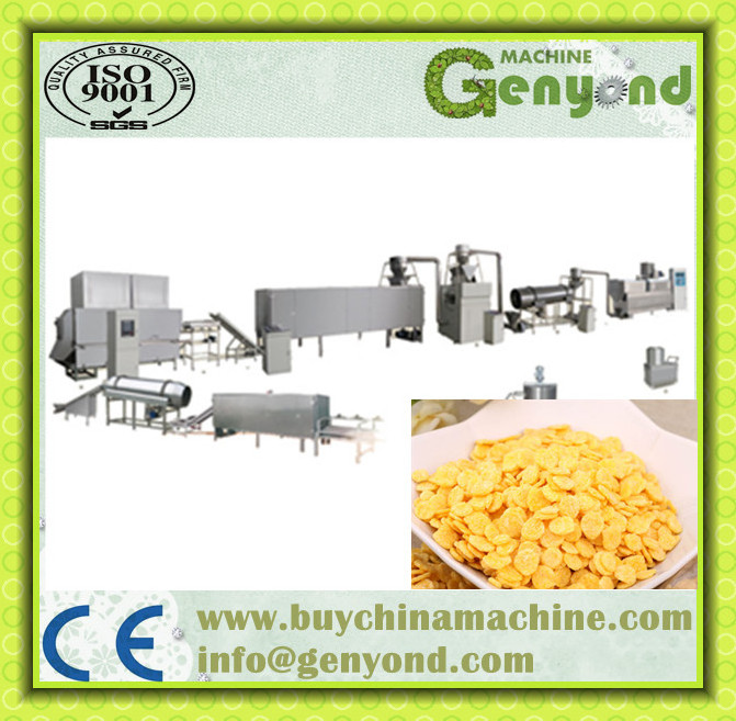 Factory Advanced Cornflakes Breakfast Cereal Processing Line/Corn Flakes Machine/Breakfast Cereal Production plant