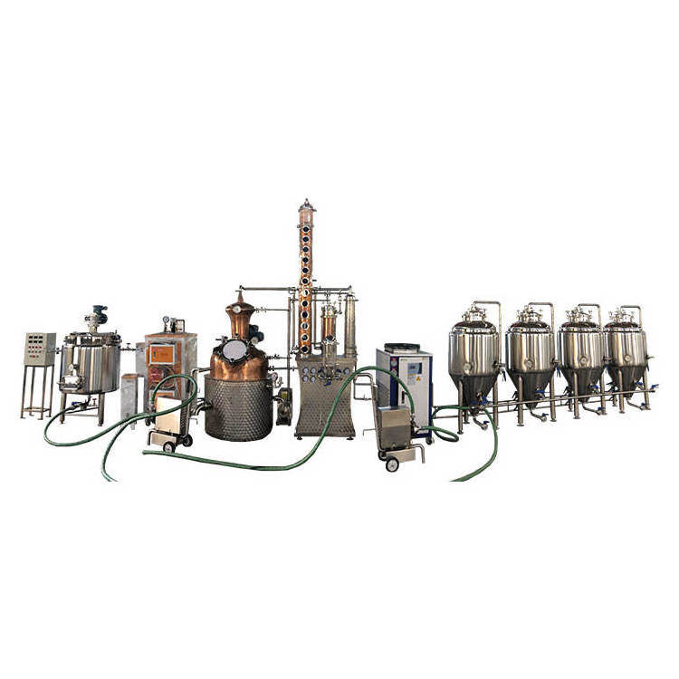 high quality rum vodka gin distiller copper still