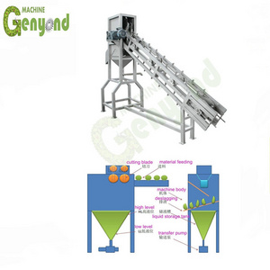 coconut processing green coconut half cutting machine