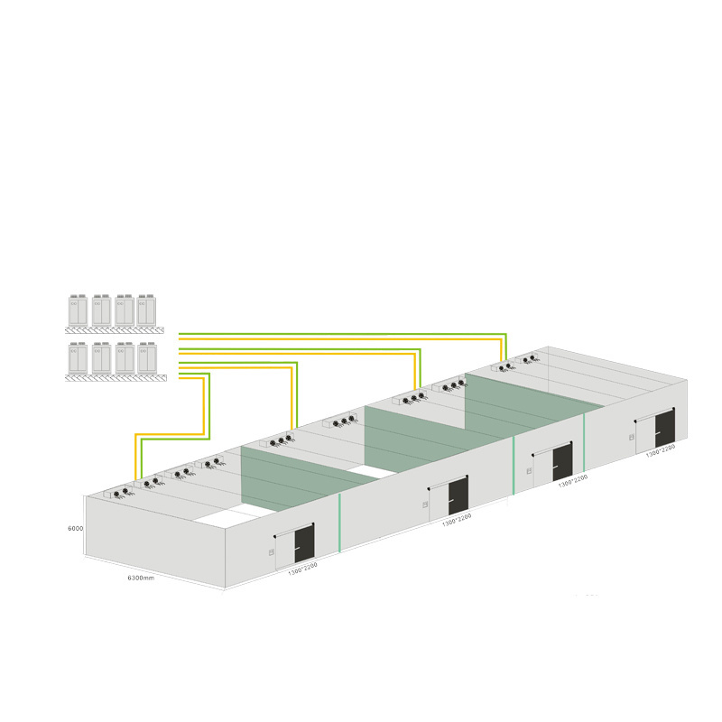 500T cold room / storage warehouse