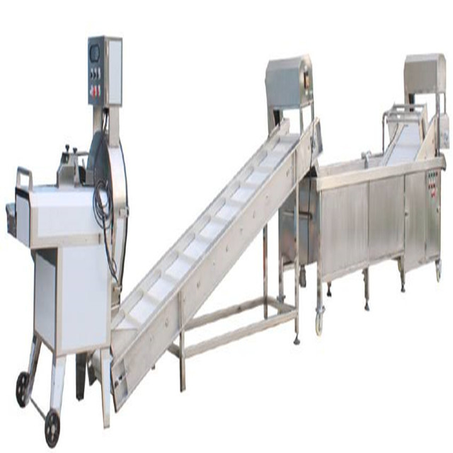 High efficiency potato chips processing plant/fried potato chips line