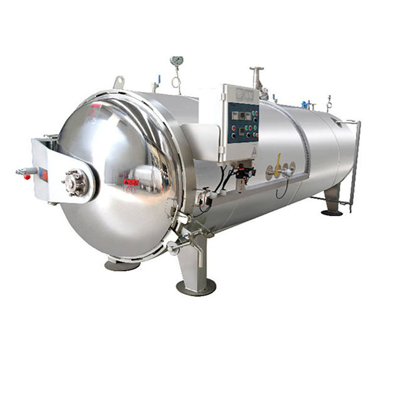 Sterilizer Milk Autoclave High Pressure Vertical Retort Sale Machine Water bath food sterilization Industrial