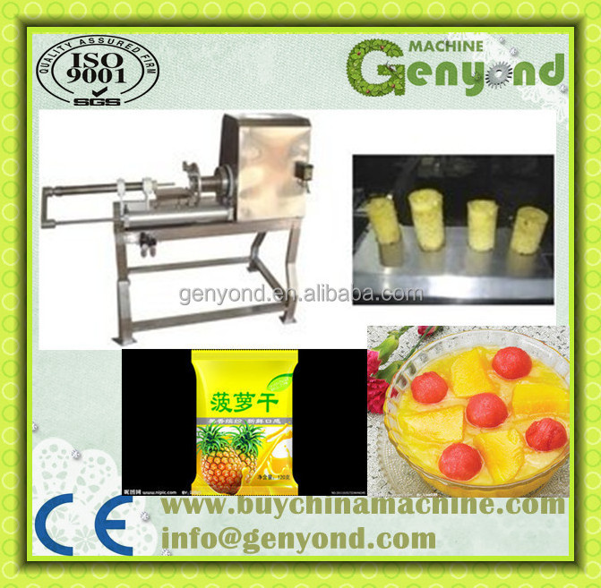 full-automatic Fruit Peeling/peeler Machine/pineapple decore peeler