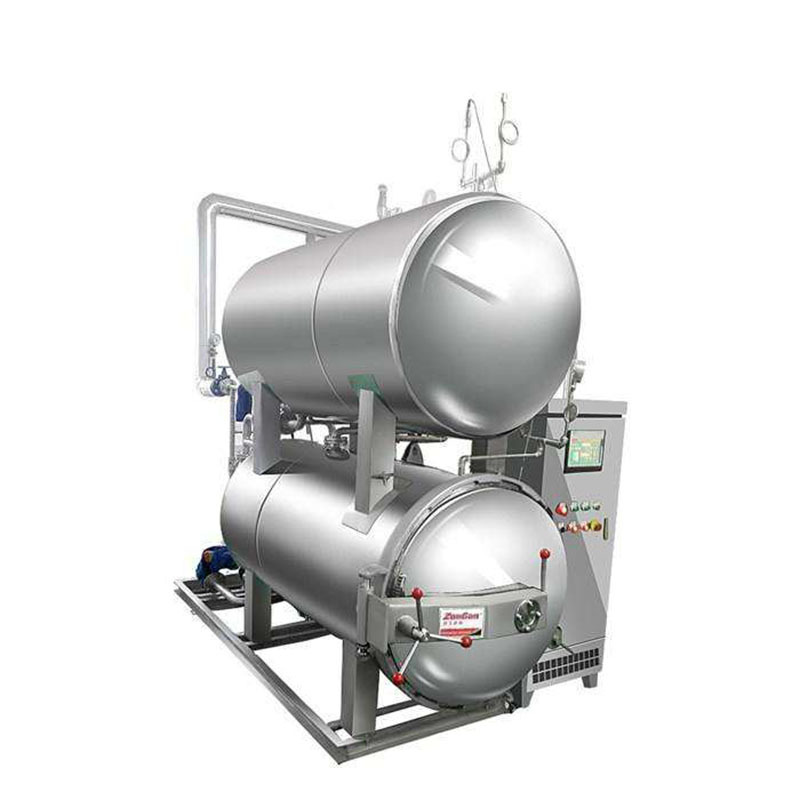 Sterilizer Milk Autoclave High Pressure Vertical Retort Sale Machine Water bath food sterilization Industrial