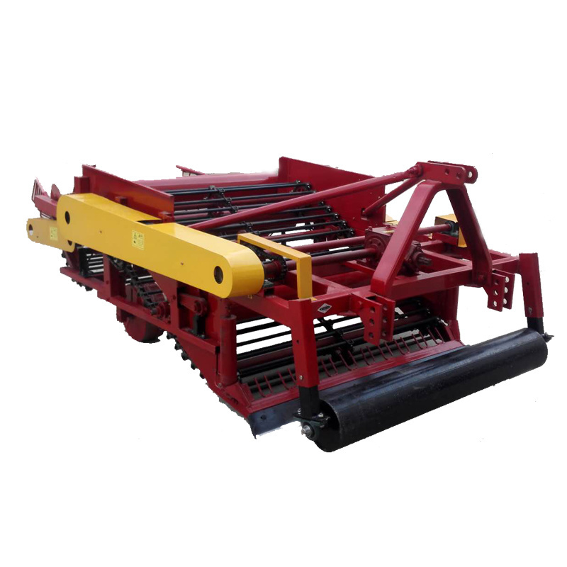 Factory Shanghai Genyond combine root crop potato peanut garlic digger digging equipment machine harvester harvesting machinery