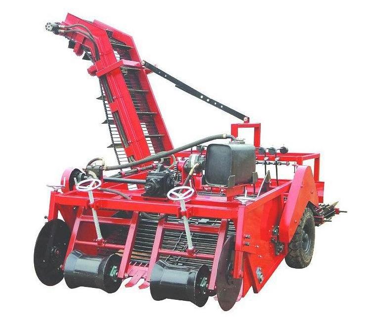 Factory Shanghai Genyond combine root crop potato peanut garlic digger digging equipment machine harvester harvesting machinery