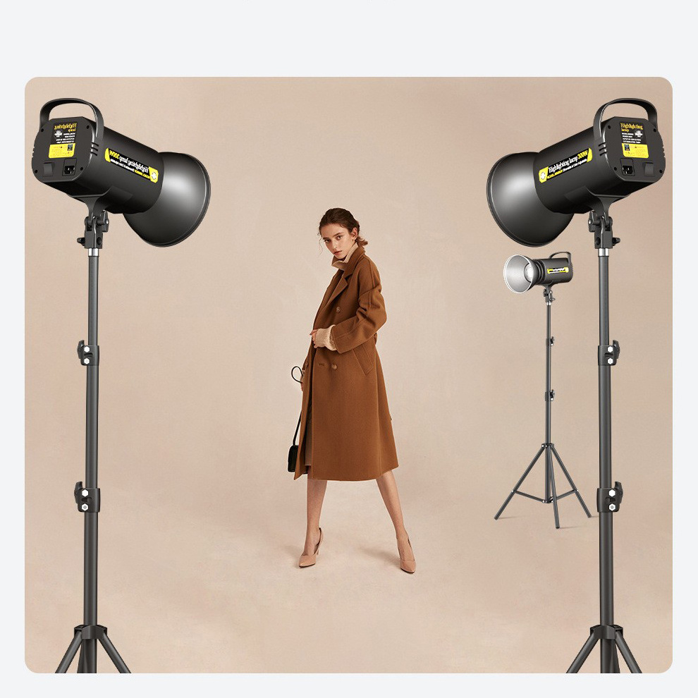 High Power 300W Daylight Dimming Remote Continuous Video Photo Led Studio soft box Photography Studio Light