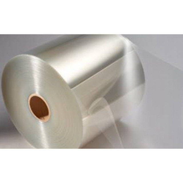 For thermal lamination and packaging film flexible transparent polyester film